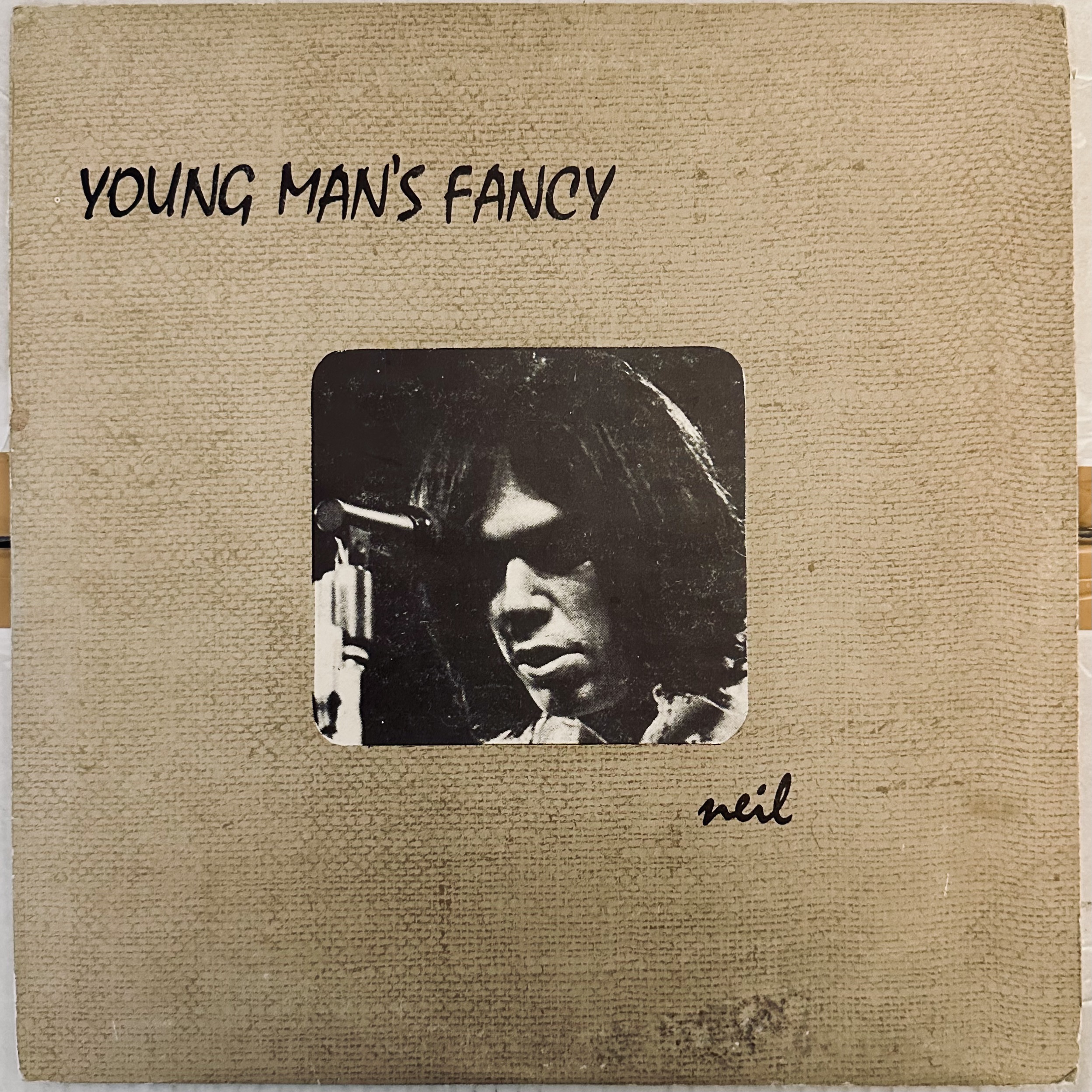 neil young young man's fancy  ニール・ヤング Young Man's Fancy by Neil Young (Vinyl record album review