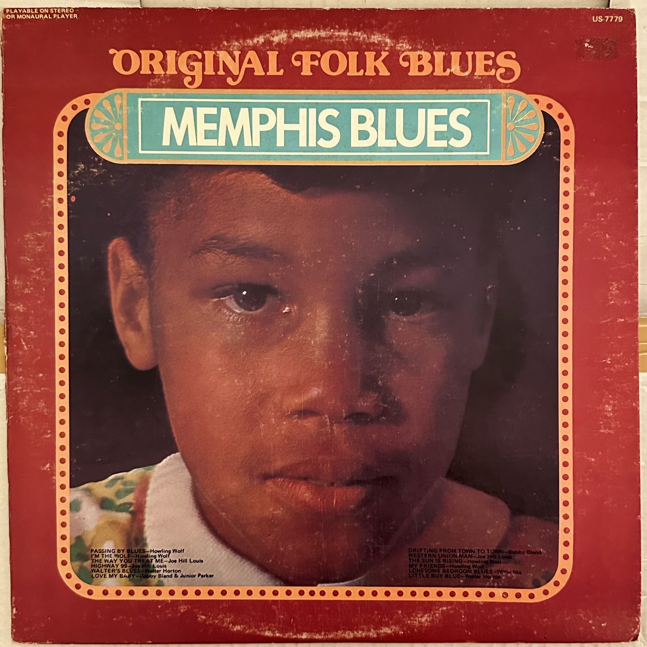 Memphis Blues / Original Folk Blues (Vinyl record album review